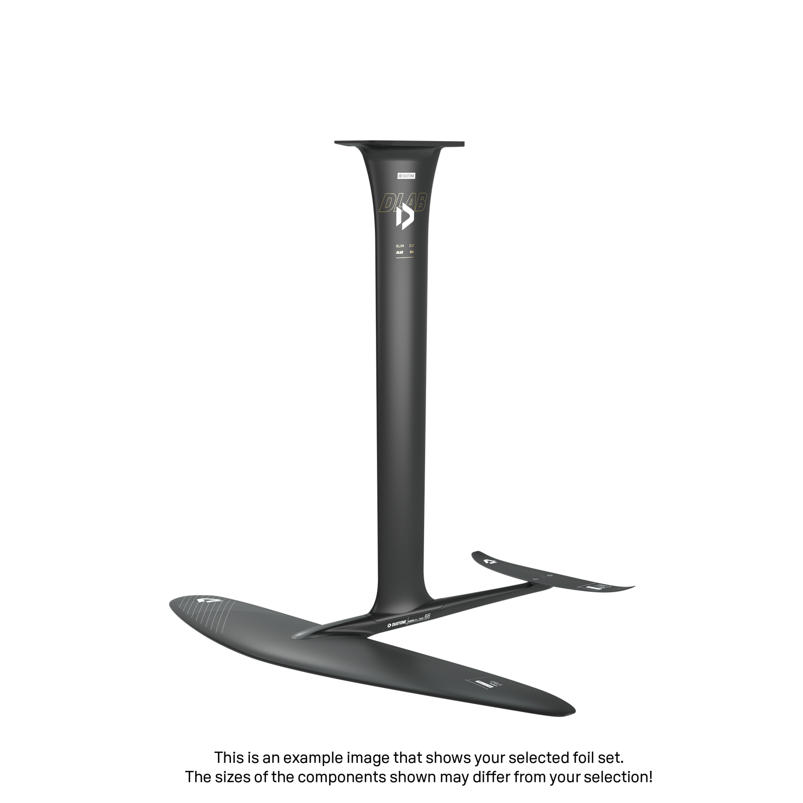 Mast Slim 2.0 D/LAB 94 Fuselage Aero AL 3BS 60 Front Wing Free 1750 Back Wing Aero Stabilizer C 250