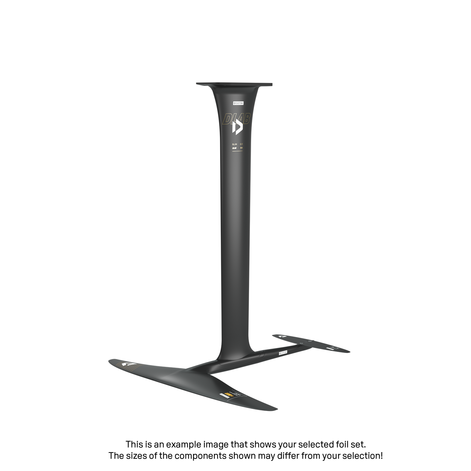 Mast Slim 2.0 D/LAB 76 Tail D/LAB 43 Front Wing Carve 3.0 D/LAB 650 Back Wing Stabilizer PX 160