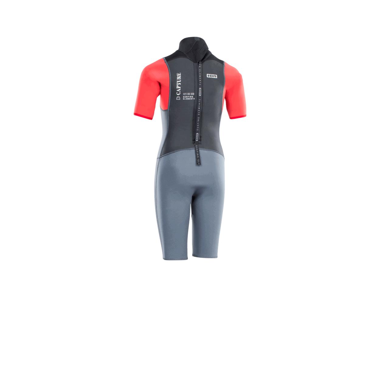ION Kids Wetsuit Capture 2/2 Shorty SS Back Zip 2025