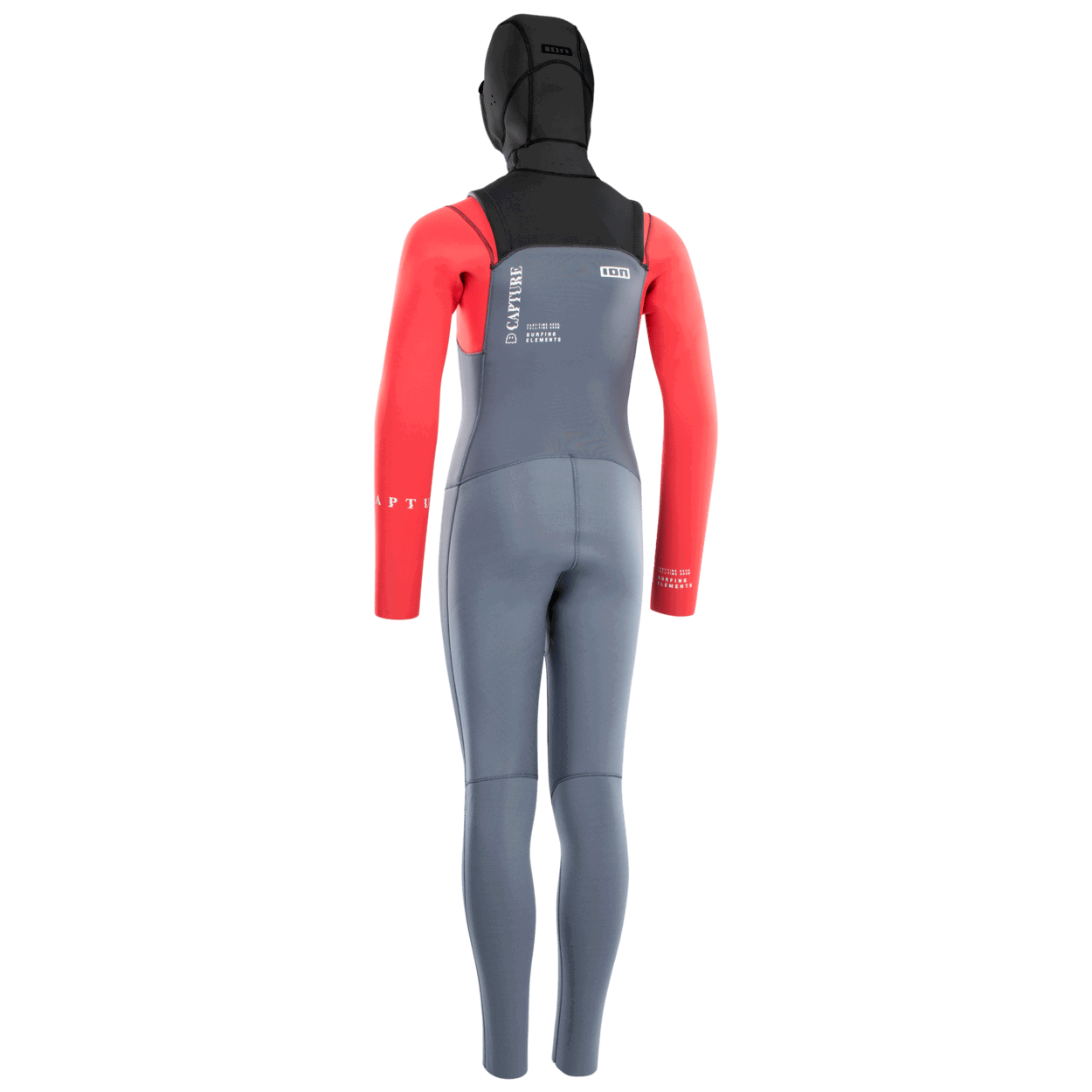 ION Kids Wetsuit Capture 6/5 Hood Front Zip 2025