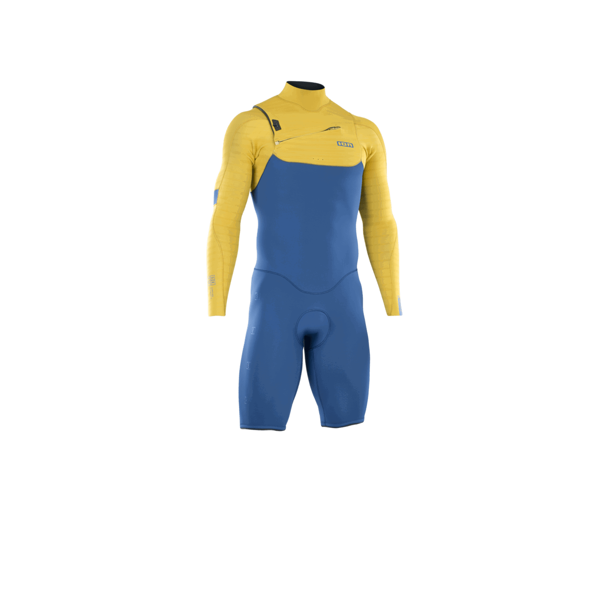 ION Men Wetsuit Seek Core 3/2 Shorty Longsleeve Front Zip 2024