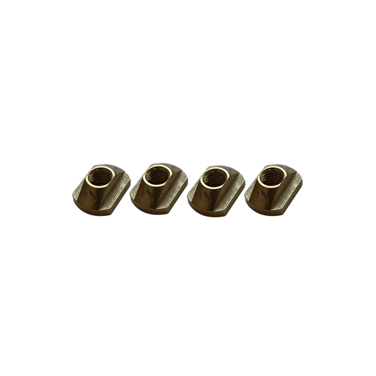 Duotone TrackNut Brass QM (4pcs) 2025